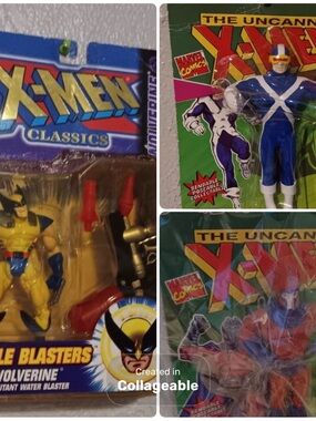 Marvel X-Men Classics Wolverine  Action Figure - Yellow & Blue
